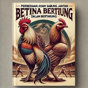 Perbedaan Ayam Sabung Jantan dan Betina dalam Bertarung